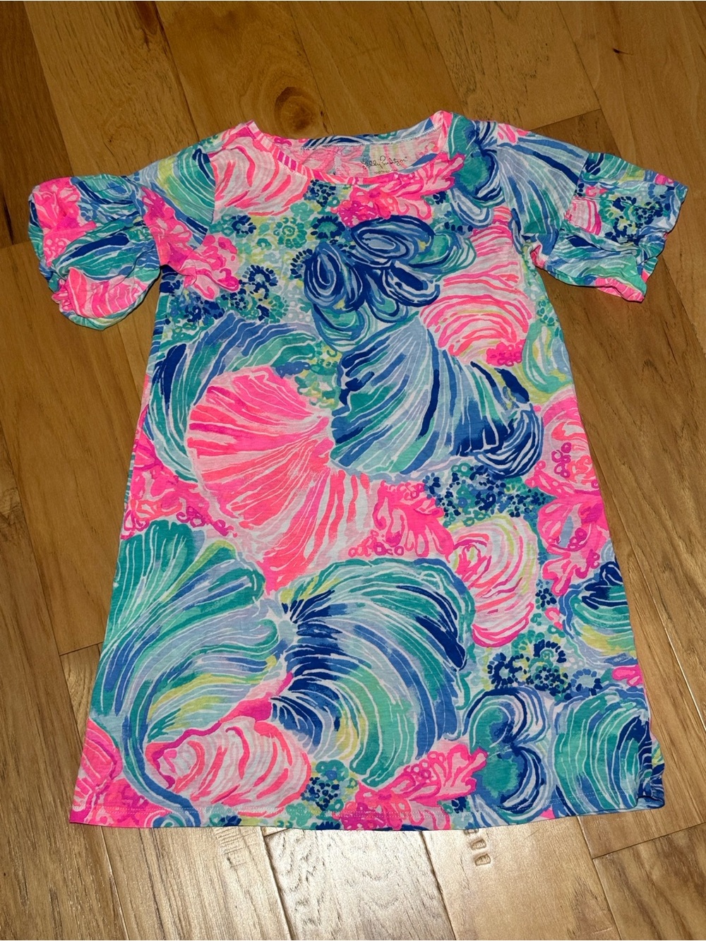 Lilly Pulitzer Mini Lindell Dress Puff Sleeve